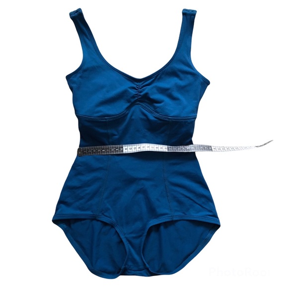 Lululemon Teal Wet Warm Dry Butter Bodysuit Leotard Fits Women’s Size XS-Small - Picture 5 of 14